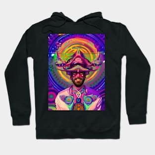 Techno-Shaman (17) Hoodie